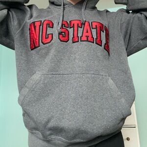 Gray NC State Hoodie